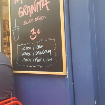 Grenouilles - Granita flavours - Sandwiches Near Me - Paris, 75 Grenouilles - Granita flavours - Sandwiches Near Me - Paris, 75