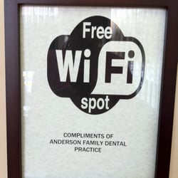 Anderson Family Dental - FREE WI-FI WHILE YOU WAIT