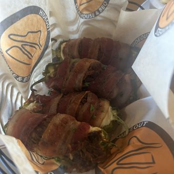 Hideout Steakhouse & BBQ - Loaded Stuffed Jalapeños 6/10 - Barbeque Near Me - Casa Grande, Arizona Hideout Steakhouse & BBQ - Loaded Stuffed Jalapeños 6/10 - Barbeque Near Me - Casa Grande, Arizona
