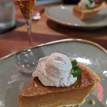 Saint & Second - Pumpkin pie and dessert port wine (: - New American Near Me - Long Beach, California