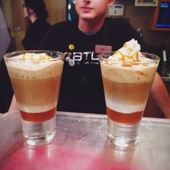The Coffee Bean & Tea Leaf - Make sure you ask WES or AARON to make you an undertow!!! The most delicious shot ever, and a gorgeous one at that :') - Coffee & Tea Near Me - Irvine, California The Coffee Bean & Tea Leaf - Make sure you ask WES or AARON to make you an undertow!!! The most delicious shot ever, and a gorgeous one at that :') - Coffee & Tea Near Me - Irvine, California