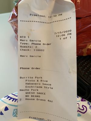 Menu photo 1 Cafe Rio Fresh Modern Mexican Severna Park, MD