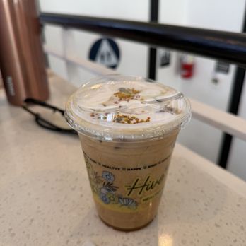 The Hive - Iced Bee Keeper Latte - Horrible - Cafes Near Me - Manhattan Beach, California The Hive - Iced Bee Keeper Latte - Horrible - Cafes Near Me - Manhattan Beach, California