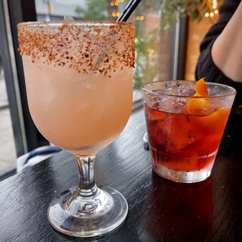 SABA Italian Bar + Kitchen - Sabarita and Negroni - Italian Near Me - Chicago, Illinois