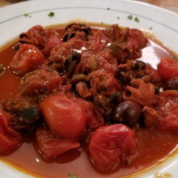 Piccolo Arancio - Octopus with capers and tomatoes - Roman Near Me - Rome, RM Piccolo Arancio - Octopus with capers and tomatoes - Roman Near Me - Rome, RM