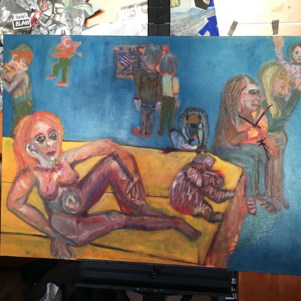 Work in progress thanks to Seattle Artist League. Work in progress thanks to Seattle Artist League.