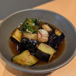 SOBAR - Agedashi nasu - fried eggplant in dashi broth