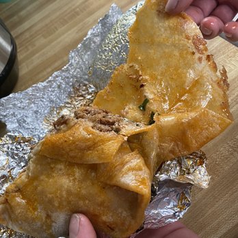 Fonzi’s Tacos - Alpastor Super Burrito and Carne Asada super burrito - Mexican Near Me - Modesto, California