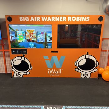 Big Air Warner Robins - Iwall game - Trampoline Parks Near Me - Centerville, Georgia Big Air Warner Robins - Iwall game - Trampoline Parks Near Me - Centerville, Georgia