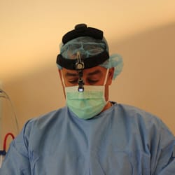 Mosharrafa Plastic Surgery - Dr. Ali Mosharrafa in the operating room