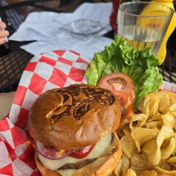 Bucksnort Saloon - Have to order the classic "Buck Burger " and beer!