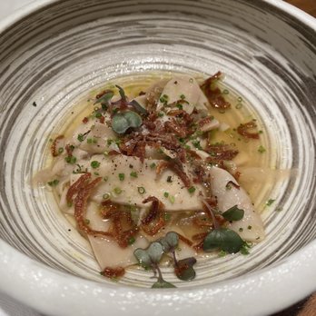 Uchi Austin - kinoko usuzukuri - Sushi Bars Near Me - Austin, Texas Uchi Austin - kinoko usuzukuri - Sushi Bars Near Me - Austin, Texas