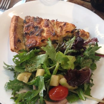 Fresh Salt - Quiche of the Day: Mushroom and Swiss Cheese Quiche - Bars Near Me - New York, New York