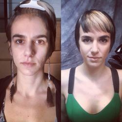The Makeup Squad - Before and after Hair and Makeup for actors headshots