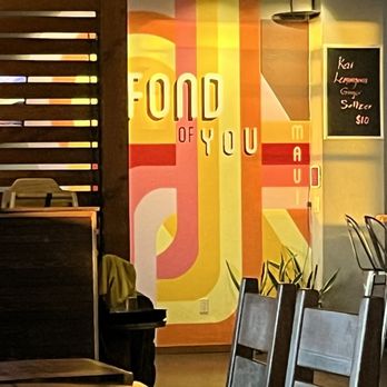 Fond - Fond interior - Asian Fusion Near Me - Lahaina, Hawaii