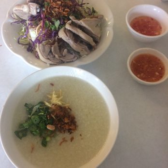 Vit Dong Que - Duck salad with congee - Vietnamese Near Me - San Jose, California