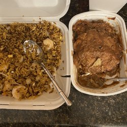 Long Feng - Fried Rice and 148. Shrimp Egg Foo Young