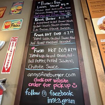 Anny's Fine Burger - Burgers Near Me - Santee, California