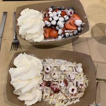 United Coffee - Mixed berry and raspberry white chocolate Belgium waffles - Coffee & Tea Near Me - Fort Wayne, Indiana