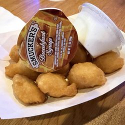 Home Tavern - Corn Nuggets with Sauce