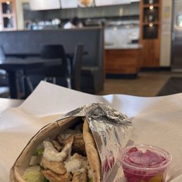 Chicken Shawarma Wrap