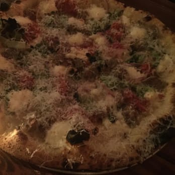 Roberta's - Lamb of God, more like a pita bread then pizza crust. - Pizza Near Me - Brooklyn, New York