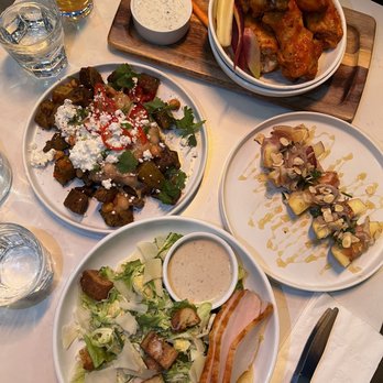 Mr West Coffee - Caesar salad, greek fries, wings, prosciutto - Wine Bars Near Me - Seattle, Washington