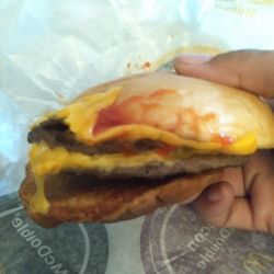 McDonalds - This is supposed to be a double cheeseburger