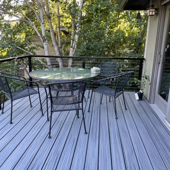 Deck Masters - Trex Island Mist decking - Decks & Railing Near Me - Portland, Oregon Deck Masters - Trex Island Mist decking - Decks & Railing Near Me - Portland, Oregon