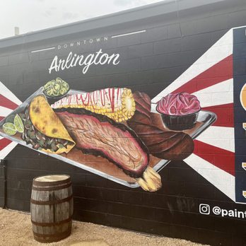 Hurtado Barbecue - Great wall art - Barbeque Near Me - Arlington, Texas