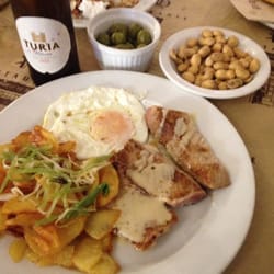 Puerta de Hierro - Almuerzo de plato (presa ibérica)