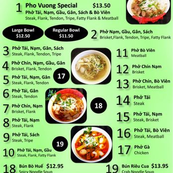Pho Vuong - New Menu - Vietnamese Near Me - Duncan, British Columbia Pho Vuong - New Menu - Vietnamese Near Me - Duncan, British Columbia