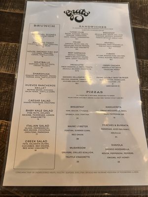 Menu photo 4 Grato West Palm Beach, FL