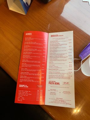 Menu photo 6 Basilico Fredericksburg, VA