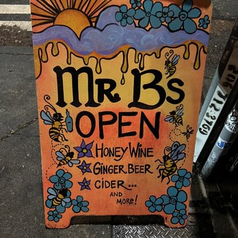 Mr B's Meadery - Street sign - Meaderies Near Me - Seattle, Washington