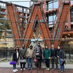 Forbidden Vancouver Walking Tours - Sparx Publishing Group team with tour guide Rob