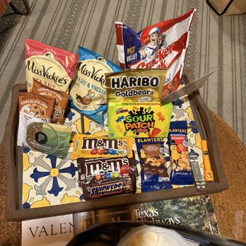 Texican Court - Snack tray. Not free - Hotels Near Me - Irving, Texas Texican Court - Snack tray. Not free - Hotels Near Me - Irving, Texas