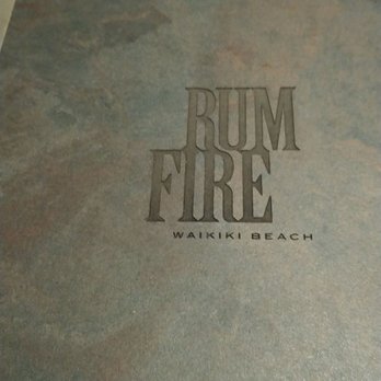 RumFire - Front of the menu - Asian Fusion Near Me - Honolulu, Hawaii RumFire - Front of the menu - Asian Fusion Near Me - Honolulu, Hawaii
