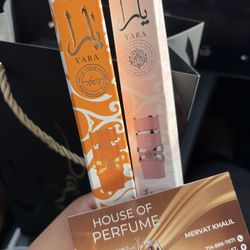 Beautiful perfumes so fresh and both smell great- Yara