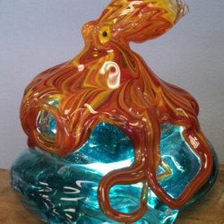 Oregon Coast Glassworks - Glass Octopus