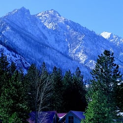 Sleeping Lady Mountain Resort - Sleeping Lady mountain profile