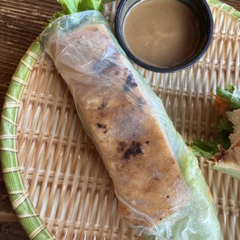 Cris and John - Grilled chicken spring rolls - Vietnamese Near Me - Dallas, Texas