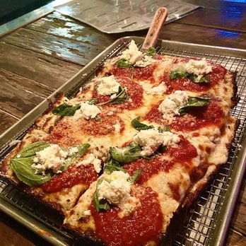 O4W Pizza - The Detroit, Grammy style! Well done. If it's not crispy, it's not pizza- OW4 - Pizza Near Me - Duluth, Georgia