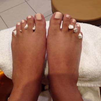 Allure Nails - Done by Ann (: I brought my own color because I don't like their selection. - Nail Salons Near Me - Elk Grove, California