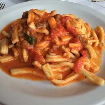 Verdemare - Scialatielli siciliana - mozzarella, tomatoes, and eggplant - Napoletana Near Me - Sorrento, NA