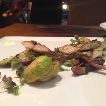 KUU Restaurant - Saba Shio with Brussel Sprouts - Japanese Near Me - Houston, Texas