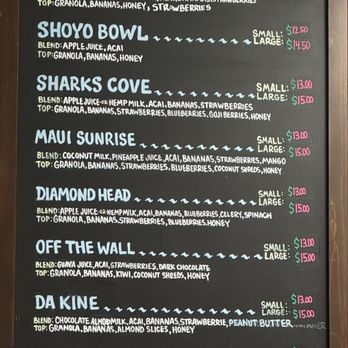 Banzai Bowls - Menu 08/2025 - Juice Bars & Smoothies Near Me - Huntington Beach, California Banzai Bowls - Menu 08/2025 - Juice Bars & Smoothies Near Me - Huntington Beach, California