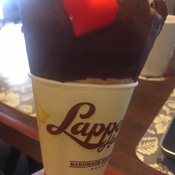Lappert's Hawaii - Chocolate dipped waffle cone with a heart! - Ice Cream & Frozen Yogurt Near Me - Honolulu, Hawaii Lappert's Hawaii - Chocolate dipped waffle cone with a heart! - Ice Cream & Frozen Yogurt Near Me - Honolulu, Hawaii
