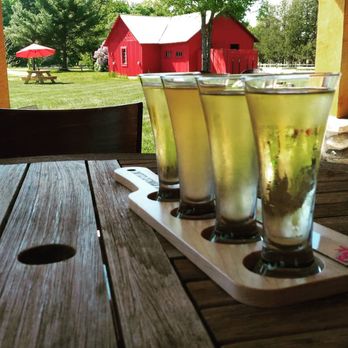 St  Ambrose Cellars - Perfection. Cyser flight. - Wineries Near Me - Beulah, Michigan