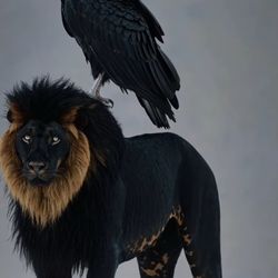 Hoskinson Health & Wellness Clinic - Lion and bird